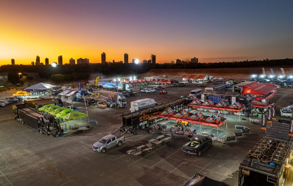 A exemplo de 2024, estacionamento do Centro de Convenções receberá estrutura da prova